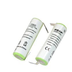 HQRP 2-Pack Battery Compatible with Braun 7493, 6520, Models 7564, 7680, 7664, 7690, Remington R-950 R-960 MS3-3700 MS3-4700 Shaver