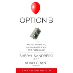 [Sheryl Sandberg] Option B: Facing Adversity, Building Resilience, and Finding Joy Hardcover【2017】 by Sheryl Sandberg