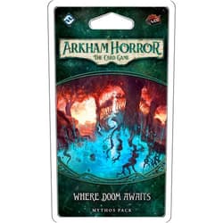 Fantasy Flight Games Arkham Horror The Card Game Where Doom Awaits MYTHOS PACK | Horror Game | Mystery Game| Cooperative Card Game| Ages 14+ | 1-2 Players| Average Playtime 1-2 Hours | Made by Fantasy Flight Games, Green