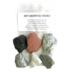 SCOTT RESOURCES-2226B 6 Piece Economy Igneous Rock Collection Bag