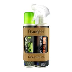 Granger's Grangers Performance Wash (10 oz Concentrate) Bottle and Performance Repel Plus Reproofing (9.3 oz) Spray Twin Pack