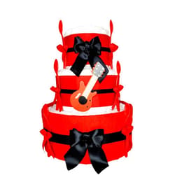 Fine Diaper Cakes My Little Rock Star Diaper Cake
