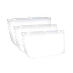 Blue Eagle Faceshield Replacement Visors (FC48N) | Clear | Edgeless | High Impact Extrusion-grade Polycarbonate | 3 PCS