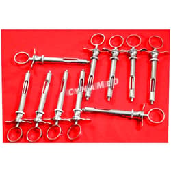 Cynamed 10 Premium Dental Anesthetic Syringe Self-Aspirating 1.8cc-Dental Instruments-A+ ( Cynamed )