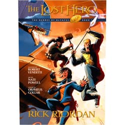 By Rick Riordan (Author), Robert Venditti (Author), Nate Powell (Illustrator) & 0 more Heroes of Olympus, Book One: Lost Hero: The Graphic Novel, The-Heroes of Olympus, Book One