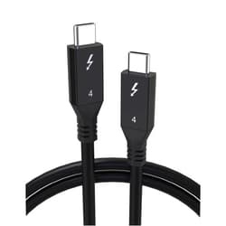 Foboiu Thunderbolt 4 cable 3 feet (0.9 meter) 1Pack USB-C to USB C Cable with 240W Charging, Supports 8K Display and 40 Gbps Data Transfer, for iPhone 15, MacBook, iPad, Samsung Galaxy S23 etc