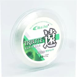 Aksiko Clear Fishing Line, 656ft Nylon Fishing Wire String, Clear Beading String Cord for Hanging Decorations, Beading and Crafts