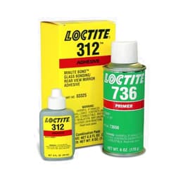 Loctite 03325-5PK Rearview Mirror Adhesive Kit - 24 ml, (Pack of 5)