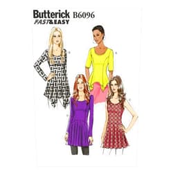Butterick Patterns B6096 Misses' Top, Size A5
