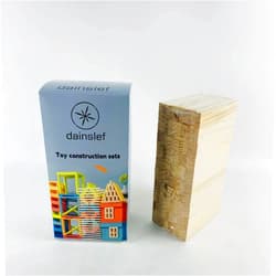 Dainslef. dainslef Toy construction sets, Wooden Log Cabin Set Building House Toy