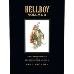 By Mike Mignola (Author, Artist) Hellboy Library Edition, Volume 2: The Chained Coffin, The Right Hand of Doom, and Others (v. 2)