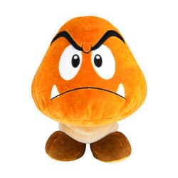 Club Mocchi Mocchi Mega Goomba Plush Kid's Toy, Brown, 15-Inch