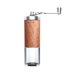 Generic Boombastic Coffee - Easy to use Stainless Steel Coffee Bean Grinder, Hand Portable Coffee Grinder, Vintage Compact Manual Grinder, Travel Coffee Grinder, Coffee Burr Grinder, Adjustable Grind size