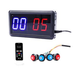 Ledbrigym Electronic Score Keeper Scoreboard with Remote for Cornhole Basketball Ping Pong Table Tennis Badminton Volleyball Baseball Billiard Squash Quiz Kids Electronic Digital Clock
