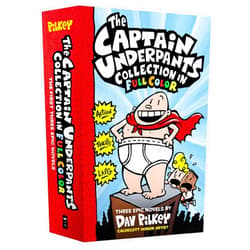 Dav Pilkey The Captain Underpants Color Collection (Captain Underpants #1-3 Boxed Set)