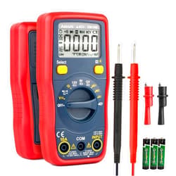 AstroAI Digital Multimeter, Voltmeter 1.5v/9v/12v Battery Voltage Tester Auto-Ranging/Ohmmeter/DMM with Non-Contact Voltage Function, Accurately Measures Voltage Current Amp Resistance Capacitance