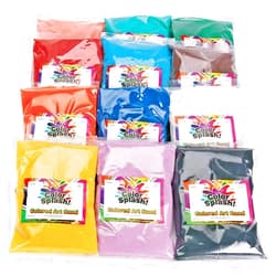 S&S Worldwide Color Splash! Colored Art Sand for Kids Crafts – Non-Toxic Sand Art Supplies for Layering, Decorating & Sensory Play – Bright Colors for Classroom, Camp & DIY Projects