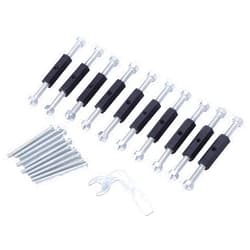LBEC Wall Box Repair Tool, Alloy Steel Strut Bolt Wrench Electrical Box Screw Tool Electrical Box Repair Wall Switch Outlet Repair Fastener Set for Type 86 Junction Box Repairer