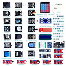 ELEGOO Upgraded 37 in 1 Sensor Modules Kit with Tutorial Compatible with Arduino IDE UNO R3 MEGA Nano