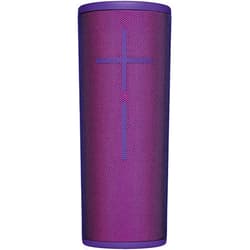 Logitech Ultimate Ears Boom 3 Wireless Bluetooth Speaker, Bold Sound + Deep Bass, Bluetooth, Magic Button, Waterproof, 15 Hours Battery, Range of 150 ft - Ultraviolet Purple (Renewed)