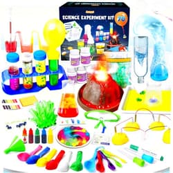 JOPSHEEN 70 Experiments Science Kits for Kids, Science Projects S.T.E.M Activies Toys Gifts for Boys & Girls, Educational Science Lab, Volcano Kit, Chemistry Set