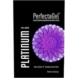 PerfectaGel Platinum Gelatin Sheets (230 Bloom) - 1kg [600 sheets]