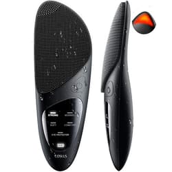 COSLUS Facial Cleansing Brush Silicone Face Scrubber: Waterproof Rechargeable Face Wash Brush, 4 Cleansing Modes, Electric Face Exfoliator for Men Women Cleaning, Exfoliating, Massaging