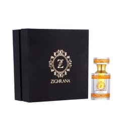 Zighrana Mitti Attar, Long Lasting Fragrance,100% Natural Fragrance, Hydro Distilled, Paraben-free, Sulphate-free, Unisex, Refreshing Scent of Sandalwood, Petrichor - The Scent of Rain - Kannauj (3 ML)
