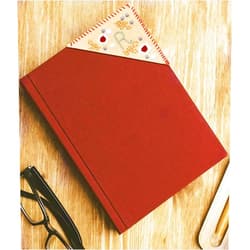 Generic Letter Embroidered Corner Bookmark Personalized Hand Stitched Felt Corner Bookmark 4pcs Different Color Flower Felt Triangle Bookmark (R)