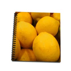 3dRose db_7852_2 Lemony Lemons-Memory Book, 12 by 12-Inch