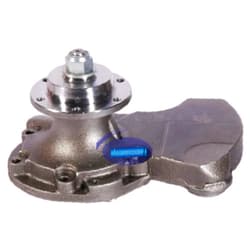 AEspares Water Pump Assembly 6 Hole Hub Double Port Outlet Compatible With Leyland 3416 Combine Harvester Engine T11 Engine/Tauras-411/412-Tusker, B7007101/ 03 / B20287902