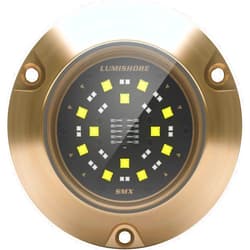 Lumishore SMX54 Eclipse Dual Color Surface Mount LED Underwater Light (Blue/White), 60-0534