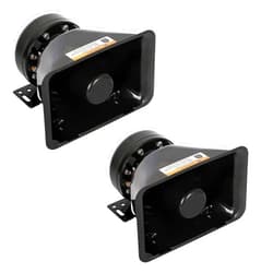 FEXON High Performance Siren Speaker Compatible with Any 100-200 Watt Siren 100W 200W(2 pcs)