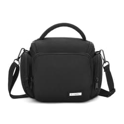 G-raphy Camera Bag Case Small Camera Sling Bags Camera Photography Accessories for DSLR SLR Mirrorless with Removal Straps Black
