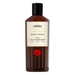 Cremo Rich-Lathering Italian Bergamot Body Wash for Men, Notes of Italian Bergamot, Neroli Blossom, and Fresh Vetiver, 16 Fl Oz