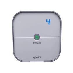 Orbit 57915 B-hyve 4-Zone Smart Sprinkler Controller, Gray