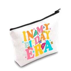 Gzrlyf In My Pi Day Era Makeup Bag Happy Pi Day Gift Math Teacher Gift Math Lover Cosmetic Bag Pi Symbol Mathemactic Gift (IN MY PI DAY)