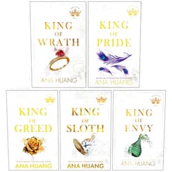 Ana Huang Kings of Sin Series 5 Books Collection Set By Ana Huang (King of Wrath, King of Pride, King of Greed, King of Sloth & King of Envy)