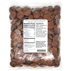 Merckens Coating Melting Wafers Milk Chocolate Cocoa Lite, 2 Pound