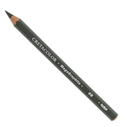 CRETACOLOR MegaGraphite Pencil, 6B, Graphite 6B Graphite
