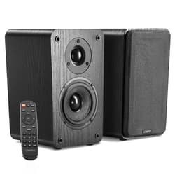 LONPOO Powered Bookshelf Speaker, Active Near Field Monitor with 4
