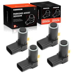 A-Premium 4-PC Front Reverse Backup Parking Assist Sensor Compatible with Select Maserati & Ferrari Models - GranTurismo 2008-2012, GranCabrio 2010-2011, 599 GTB 2007-2010, California 2009-2014