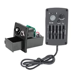 Dilwe SE-5N 5 Band EQ Equalizer Pickup Tuner for Acoustic Guitar Musical Instrument