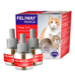 FELIWAY MultiCat Calming Pheromone, 30 Day Refill - 3 Count (Pack of 1)