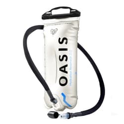 Water Buffalo Hydration Bladder - Water Bladder for Hiking Backpack - Leak Proof 2L Hydration Bladder - Water Reservoir Insulated Hose & High Flow Bite Valve - Oasis 2 Liter Hydration Bladder