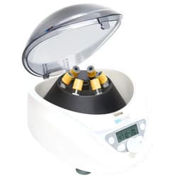 ONiLAB Lab PRP Benchtop Centrifuge 6x15mL/10mL/7mL/1.5-5ml, 300-5000rpm(Max. 2600xg RCF),LCD Digital Desktop Lab Centrifuge Timer 30sec-99min, Two Quick Start Programs