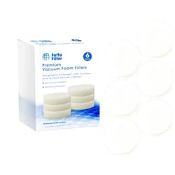 Fette Filter - Vacuum Foam Filter Compatible with Hoover LiNX Cordless Stick and Hand Vacuums. Compare to Part # 410044001. (6-Pack)