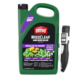 Ortho WeedClear Lawn Weed Killer Ready to Use1 with Comfort Wand - Weed Killer Spray, Kills Dandelion and Clover, For Southern Lawns, 1 gal.