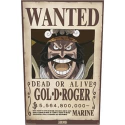 ABYSTYLE Poster One Piece Wanted Gol,D, Roger 61x91,5cm