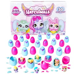 Hatchimals CollEGGtibles 30 Egg Mystery Value Pack - Mini Figures Ultimate Cracking Set: Who Will You Hatch? - 30 Unique Figures, Party Favor, Easter Egg Hunt & Easter Basket Gift Pack (Age 3+)
